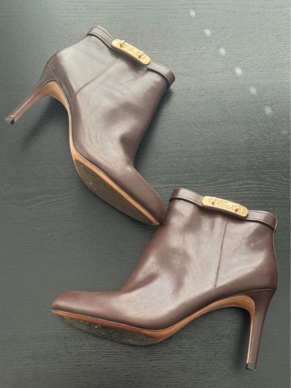 Coach Regina Leather Ankle Boots | Women’s 10
